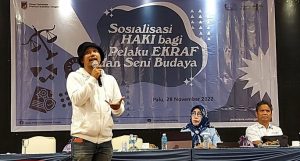 PAPPRI Sulteng Sesalkan Minimnya Partisipasi Musisi Daftarkan Karya Cipta ke Dirjen KI