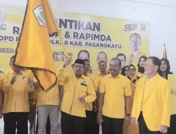 H. Yaumil Ambo Djiwa Kembali Jabat Ketua Partai Golkar Pasangkayu