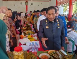 Bupati Donggala Hadiri Halal Bihalal Dan Lomba Memasak Antar Desa Se Kecamatan Riopakava Dan Pelantikan PAW BPD