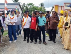 Kunjungan Ketua Asprov PSSI Sulteng Hadianto Di Minti Makmur Disambut Dengan Meriah Perpaduan Enam Suku Di Rio Pakava