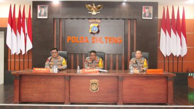 Polda Sulteng Siapkan 415 Personel Amankan Pengundian Nomor Paslon Cagub dan Cawagub di KPU