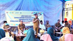 Loka karya Mini lintas sektor puskesmas baluase Dan SOP DTKS Ini Penyampaian Bupati Sigi