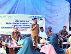 Loka karya Mini lintas sektor puskesmas baluase Dan SOP DTKS Ini Penyampaian Bupati Sigi