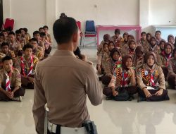 Ditlantas Edukasi Peserta Jambore Bekal Keselamatan  Berlalu Lintas