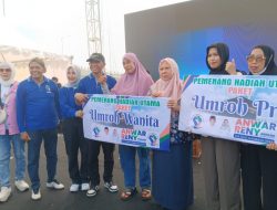 Jalan Sehat Bersama Anwar -Reny Banjir Hadiah Dan Tiga Untuk Umroh