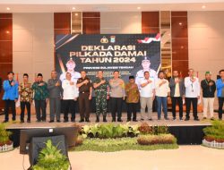 IJTI Sulteng Mendukung Deklarasi Pilkada Damai 2024