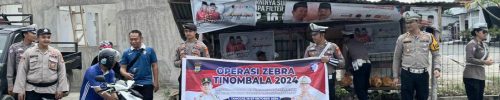 Selama Ops Zebra Tinombala 2024 Polres Sigi Tercatat 1.975 Pelanggaran Lalu Lintas