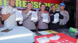 Polisi berhasil mengamankan narkoba jenis sabu seberat 3 Kg dari tersangka (tribratanews.com)